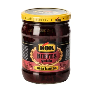 Marinētas bietes KOK, 500 g