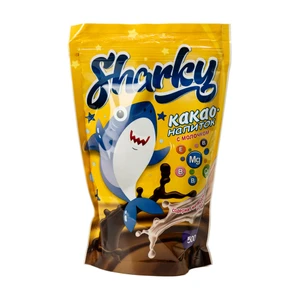 Šķīstošs kakao dzēriens Sharky ar pienu, 500 g