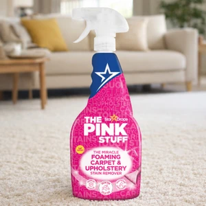 Tīrīšanas līdzeklis paklājiem /mīkstām mēbelēm PINK STUFF, 500 ml