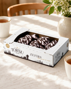Glazēts zefīrs ar aveņu garšu Torņu, 700 g