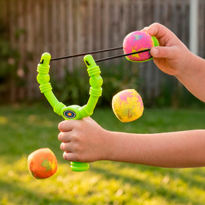 Šaujamā kaķene rotaļlieta ar bumbiņām