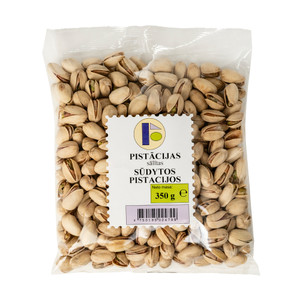 Pistācijas ar jūras sāli, 350 g