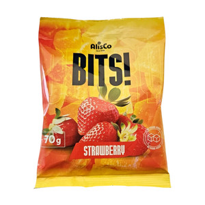 Našķis BITS!, bez pievienota cukura, 70 g