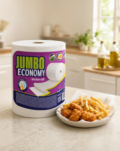 Papīra dvielis Jumbo Economy, 2 slāņi, 150 loksnes