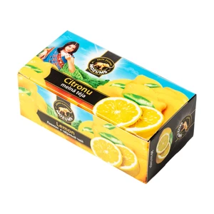 Aromatizēta melnā tēja Možums, Citronu, 20x1.5 g