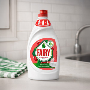 Trauku mazgāšanas līdzeklis Fairy Pomegrante, 450 ml