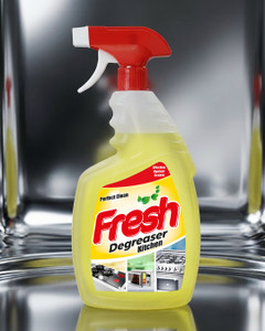 Virtuves virsmu attaukošanas līdzeklis Fresh, 750 ml