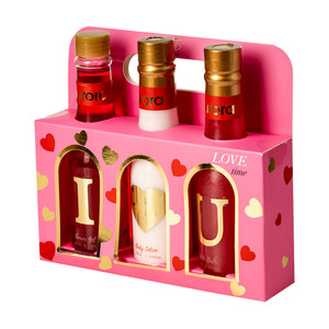 Dāvanu komplekts LOVE time, 3x150 ml