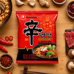 Nūdeļu zupa Shin Ramyn, Nongshim, 120 g