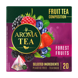 Tēja, AROMA PYRAMIDS, ar meža ogu garšu, 40 g