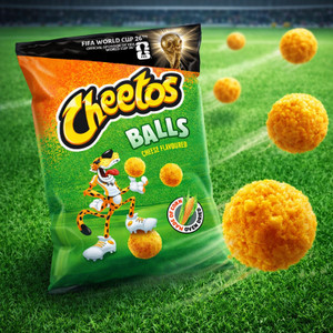 Uzkodas siera bumbiņas Cheetos, 130 g