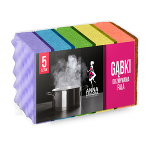 Trauku mazgāšanas sūkļi Anna Zaradna,  5 gab.