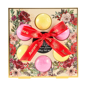 Vannas bumbu komplekts AURORA SPA, 6x30 g, dažādi veidi