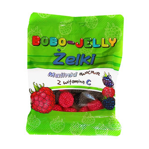 Želejas konfektes CRUNCHY BERRIES, 80 g
