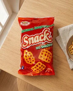 Kviešu uzkoda cepšanai eļļā Snack, 200 g