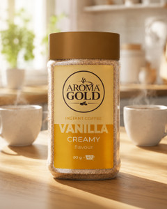 Šķīstoša kafija AROMA GOLD, 80g, dažādi veidi