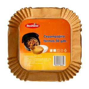 Kvadrātveida papīrs gaisa cepšanai, 50 gb