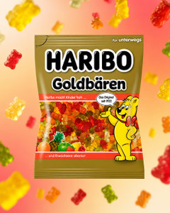 Želejas konfektes Haribo Goldbaeren, 175 g