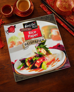 Rīsu papīrs Exotic Food, 100 g, 22 cm