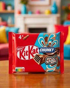 Šokolādes batoniņi KitKat Chunky Funky, 4х40 g