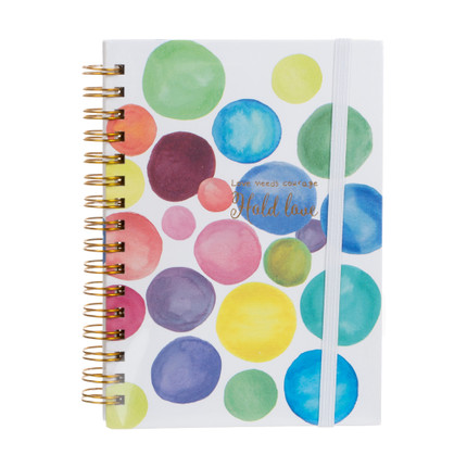 Piezīmju klade ar spirāli, 80 lapas, dažādi veidi