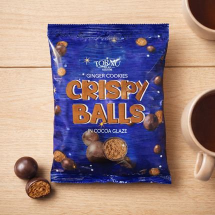 Piparkūku bumbiņas kakao glazūrā Torņu, 230 g