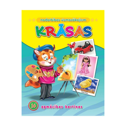 Apmācību kartiņas pašiem mazākajiem, dažādi veidi