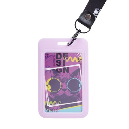 ID kartes turētājs ar lentu, dažādi veidi