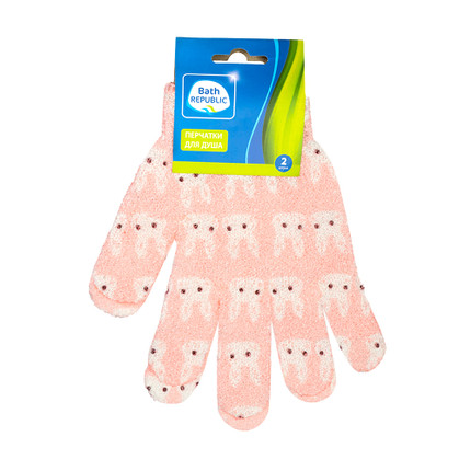 Dušas cimdi, 2 gab.