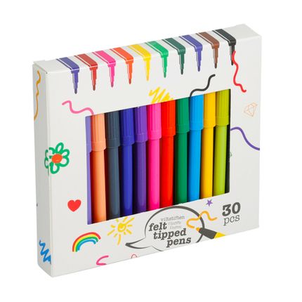 Flomāsteru komplekts, 30 gab.