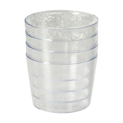 Glāžu komplekts desertiem, 18 0ml, 4 gab.