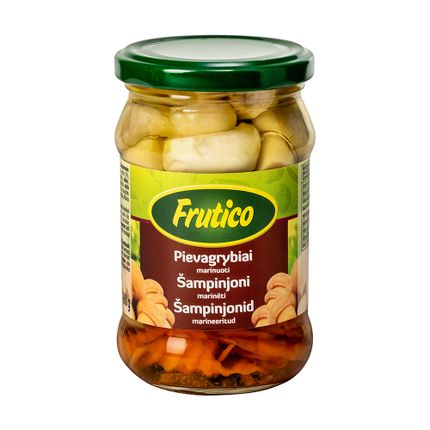 Šampinjoni marinēti FRUTICO, 290 g