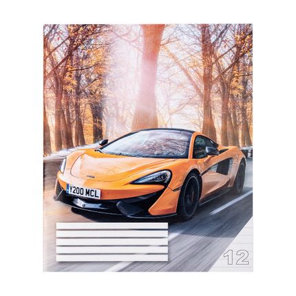 Līniju burtnīca, 12 lapas