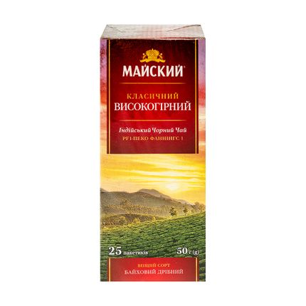 Tēja Mayskiy, Royal Crown, 25x2 g