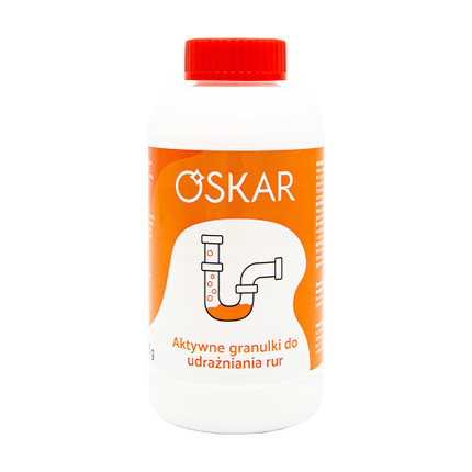 Granulas kanalizācijas sistēmas tīrīšanai Oskar, 500 g