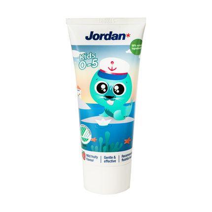 Bērnu zobu pasta Jordan 0-5 gadi, 50 ml