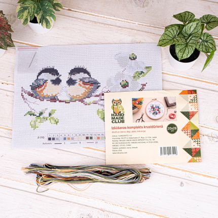 Krustduriena šūšanas kompleks, 20x28 cm