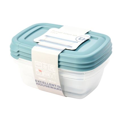 Pārtikas uzglabāšanas trauki 300 ml, 3 gab.