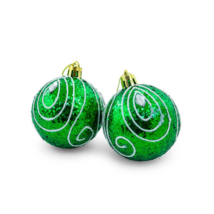 Eglīšu rotājumu komplektu Austrumu pasaka,6 gab