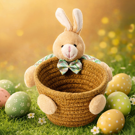 Dekoratīvs grozs, trusis