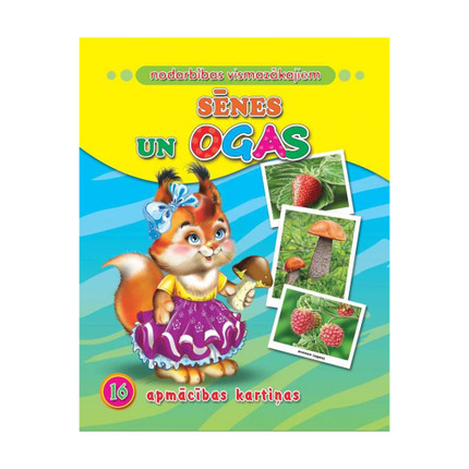 Apmācību kartiņas pašiem mazākajiem, dažādi veidi