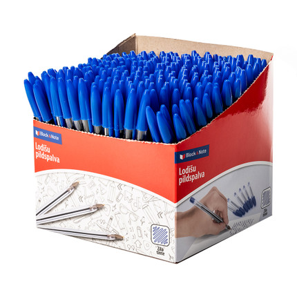 Lodīšu pildspalva Block&Note, zila