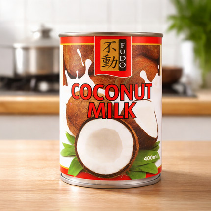 Kokosriekstu piens Fudo, 400 ml