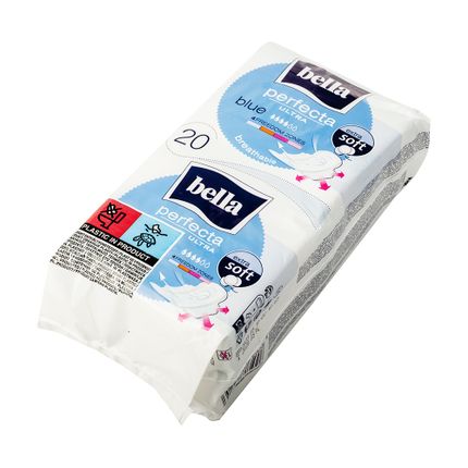 Higiēniskās paketes Bella, Perfecta Blue, 20 gab.