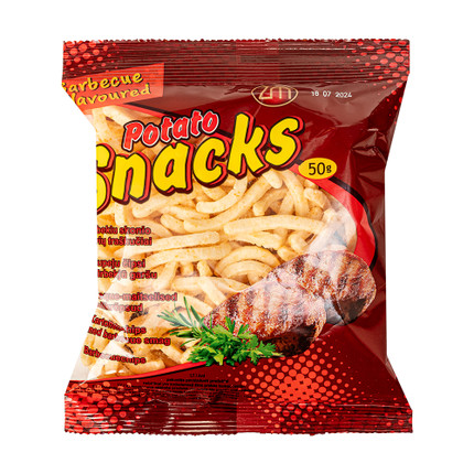 ZM kartupeļu čipsi ar bārbekjū garšu, 50 g