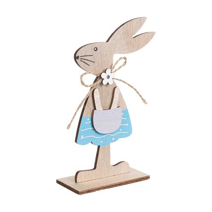 Lieldienu dekorācija Zaķis, koka