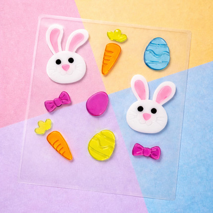 Gēla logu uzlīmes, 20.5x25 cm