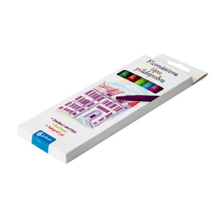 Kapilāra pildspalva, 6 gab.