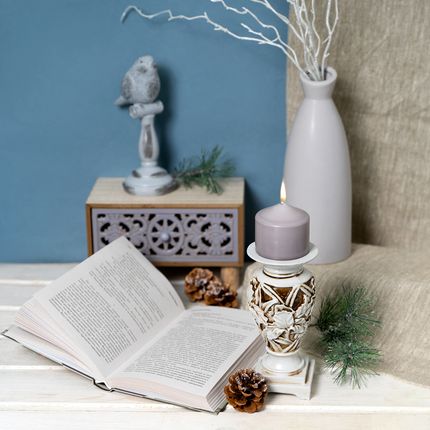 Svečturis Ziedi, 8х16 cm