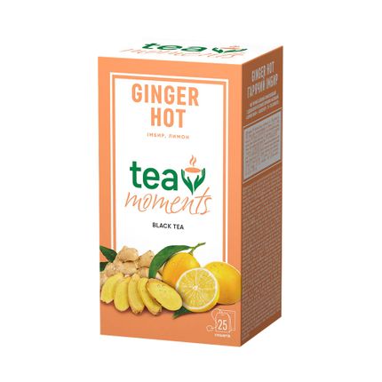 Tēja Teamoments, Ginger, 25 gab.